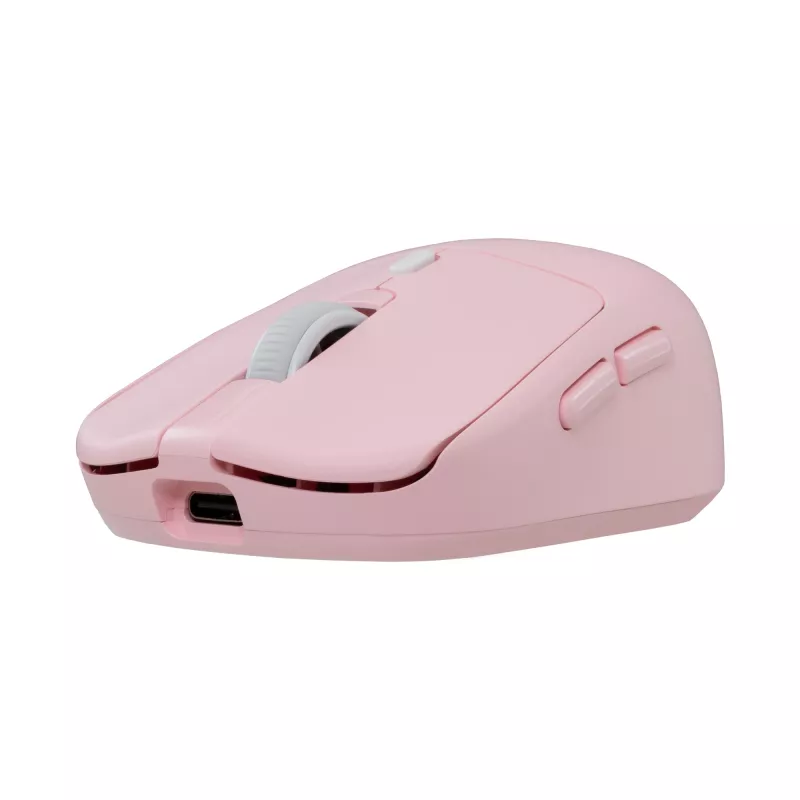 Ratón SBOX WM-710 rosa interfaz inalámbrica