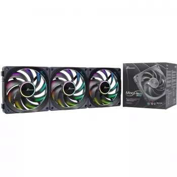 Seasonic MagFlow ARGB 120mm Kit de 3 ventiladores
