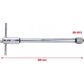 Soporte para herramientas KS Tools 331.0675 con cabezal de carraca reversible, 320 mm