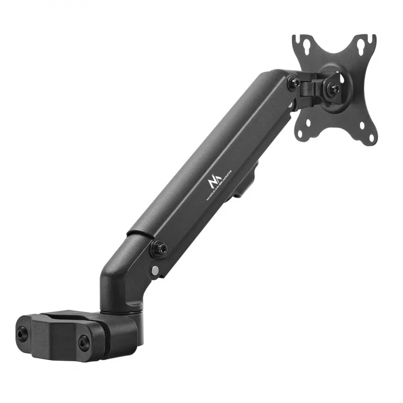 Soporte de monitor para tubo / barra 28-60 mm Maclean, 17-27'', máx. 7 kg, muelle de gas, MC-459