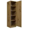 Topeshop SD-50 ARTISAN KPL armario de dormitorio 5 estanterías 1 puerta(s) roble