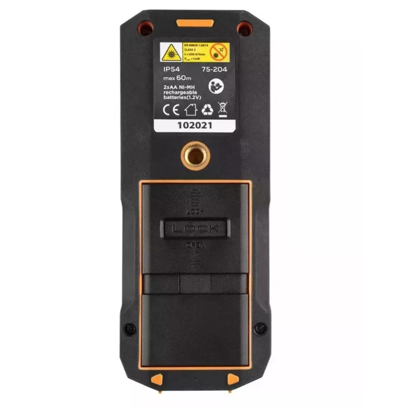 Neo Tools medidor láser de distancia 60m alcance, IP54