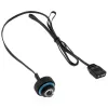 Tapón de cierre XSPC ARGB LED, G1/4, 5V 3Pin - negro