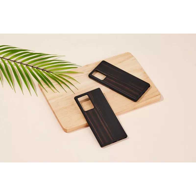 Funda protectora Man and Wood para Samsung Galaxy Note 20 Ultra — Ebony negro