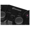 VAKOSS GP-4705BK mando inalámbrico USB, PC/PS3, vibración dual shock, analógico/digital, negro