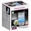 ProfiCook PC-WKS 1229 G hervidor de agua 1 L 1600 W acero inoxidable, transparente