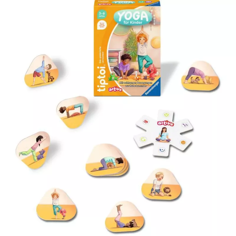 tiptoi ACTIVE - Yoga para niños, juego de habilidad