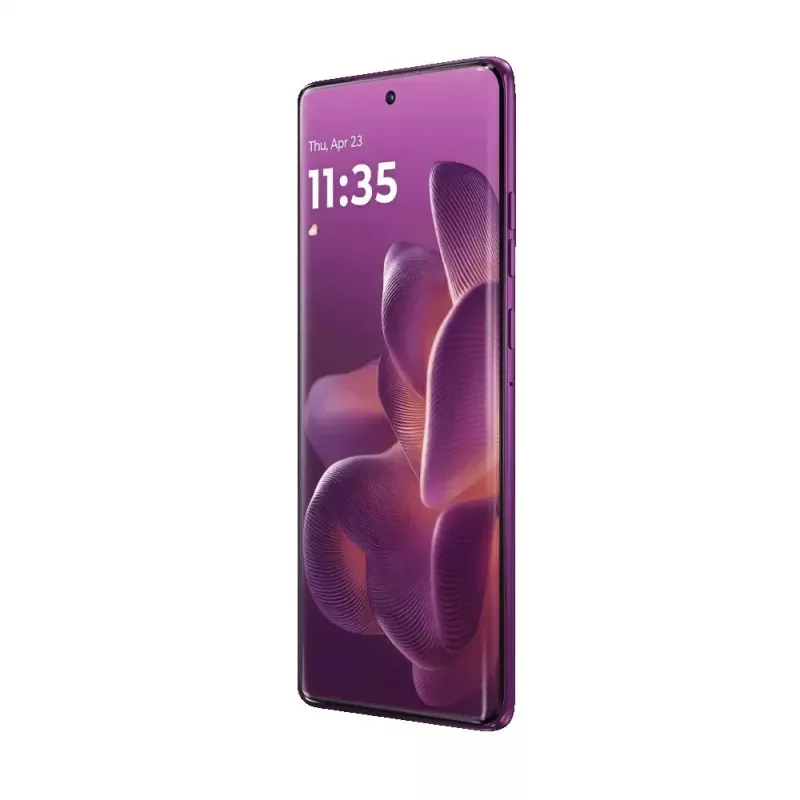 Smartphone Motorola Moto Edge 60 Pro 5G Dual-SIM, 8 GB RAM, 256 GB almacenamiento, Pantone Sparkling Grape