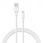 Cable USB2.0 a MICRO-B/1M blanco Ctiwf Vention