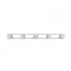 Panel de gestión de cables para rack LANBERG AK-1205-S, 1U metal, 19