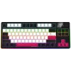 LORGAR KBP70TKLW, teclado gaming mecánico inalámbrico TKL Pro, negro/rojo, distribución EN
