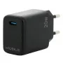 Mobilis - Fuente de alimentación - rápida - 20 vatios - PD/PPS (24 pines USB-C) - Negra - Europa (001361)