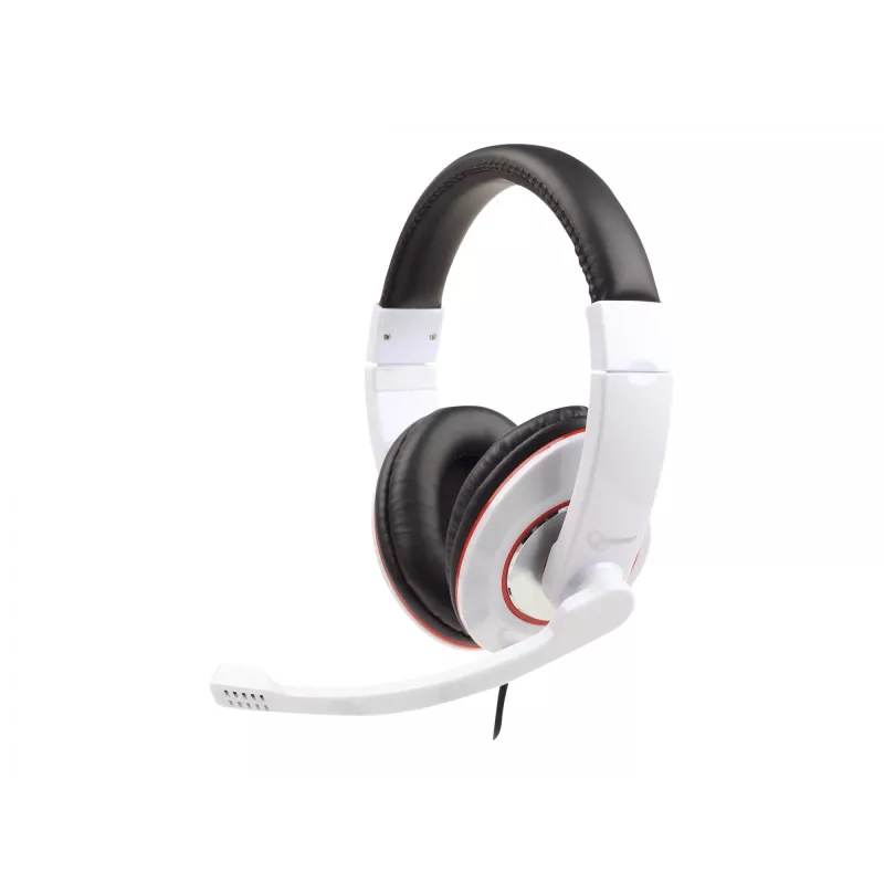 Auriculares estéreo WHITE/MHS-001-GW Gembird