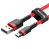 Cable USB Baseus CAMKLF-C09 2m USB A a Micro-USB B rojo