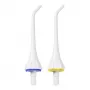 Cabezales de repuesto para irrigador bucal Panasonic EW0950W835, 2 uds., blanco