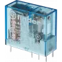 FINDER FIN 40.61.7 24V4 - Relé enchufable para PCB, 1 contacto de cierre, 16 A, AgSnO2, 24 V DC sensible (406170244001)