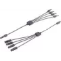 shiverpeaks®-PV4 Juego de cables adaptadores en T, 4/1, 4mm², negro/negro, 30cm (BS02-21034)