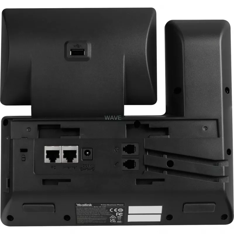 Teléfono IP Yealink SIP-T54W negro 10 líneas LCD Wi-Fi
