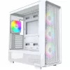 Caja de PC Montech X5 Midi Tower Blanco ATX 3 ventiladores de 140 mm