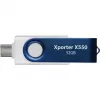 Xporter X550 32GB, unidad flash USB azul/blanco, USB-A y USB-C 3.2 Gen 1