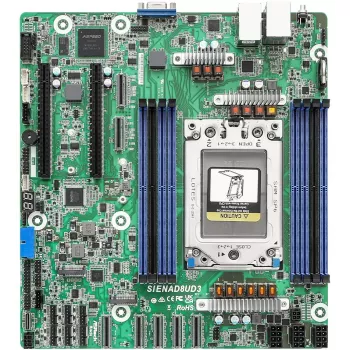 ASRock SIENAD8UD3 placa base para servidor, micro-ATX, Socket SP6