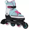 Patinetes en línea Basic talla 34-37 (menta/negro)