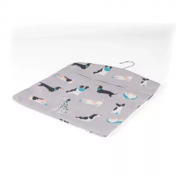 Bolsa para pinzas de ropa Beldray LA032005DFEU7 con motivo de perro, almacenaje de tela de pared