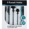 Cubertería Russell Hobbs RH00855EU — servicio de 20 piezas de acero inoxidable