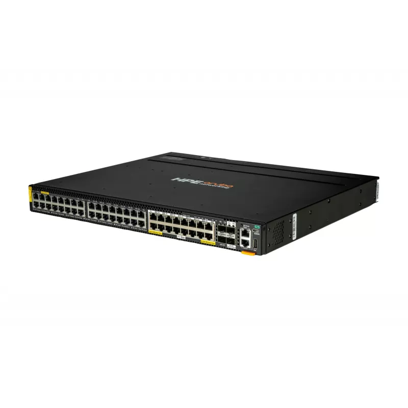 HPE Aruba Networking CX 6300M 32p 1G 16p Smart Rate 5G Class8 PoE 2p SFP56 50G 2p SFP28 25G MACsec Switch - Switch - L3 - gestionado - 32 x 10/100/1000 (PoE++)