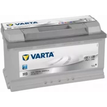 Batería de coche Varta Silver Dynamic H3 — 12V 100Ah, batería de arranque para turismos