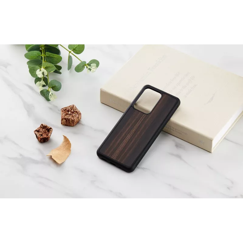 Funda para móvil man and wood Galaxy S20 Ultra ébano negro — funda protectora para smartphone