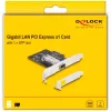 Tarjeta de red PCI Express x1 DeLOCK 88318, 1 x SFP Gigabit LAN