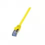 Cable de red LogiLink 1,5 m Cat.6A RJ-45 S/FTP amarillo