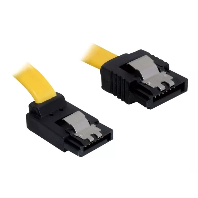 Cable SATA DeLOCK 82472 0,3 m amarillo