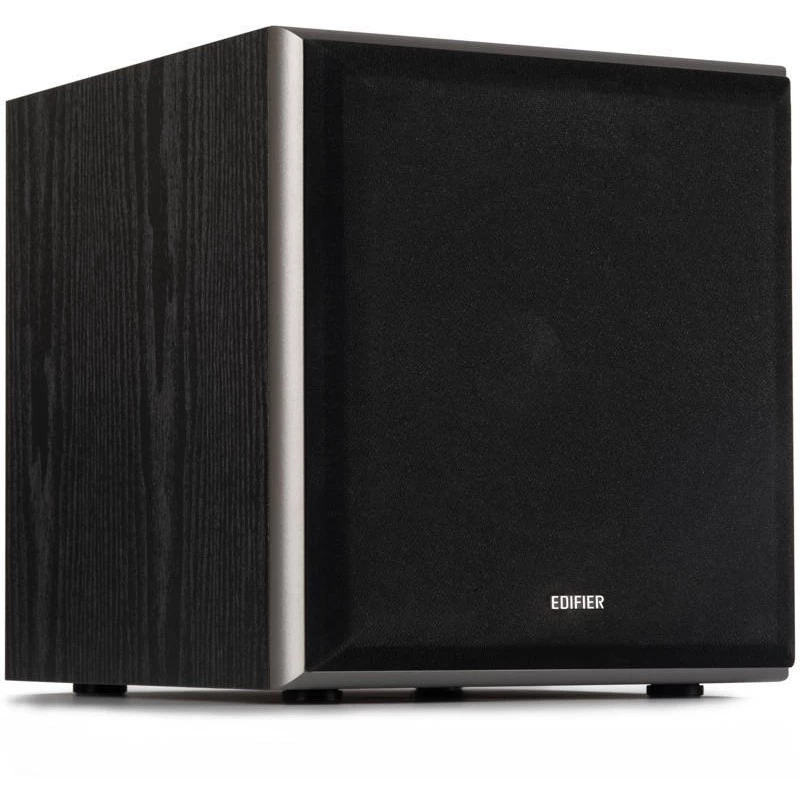 Subwoofer activo Edifier T5, entrada/salida estéreo RCA, negro, 70 W (embalaje ligeramente dañado)