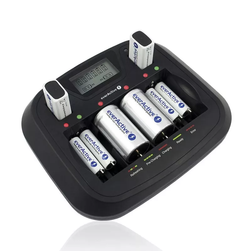 everActive NC-900U cargador de pilas universal