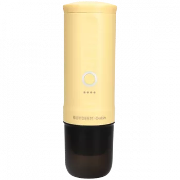 Cafetera espresso BUYDEEM Nano, modelo OTEM-01, color Mellow Yellow