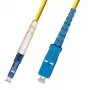 Microconnect FIB461001 cable InfiniBand/fibra óptica 1 m LC amarillo
