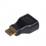 Adaptador HDMI Akyga AK-AD-04, conector hembra HDMI a conector macho Mini-HDMI, negro