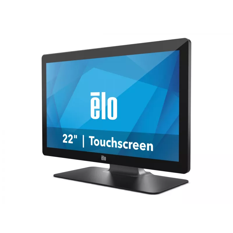 Monitor ELO 2202L 22 pulgadas FHD táctil capacitivo de 10 puntos USB antirreflejo sin marco con soporte