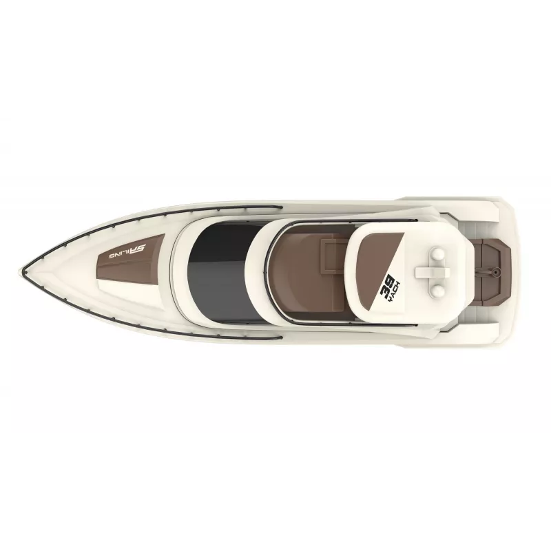 Amewi Rising Sun yate de crucero 380mm motor eléctrico 800mAh