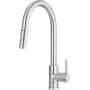Grifería de cocina DEANTE Lima BBM_F72M - ducha extraíble, acero cepillado