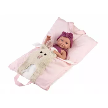 Muñeca Llorens 40 cm muñeca bebé de cuerpo blando con rasgos realistas para jugar y coleccionar