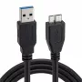 ROLINE - Cable USB - USB Type-A de 9 pines (M) - Micro-USB Type-B de 10 pines (M) - 15 cm (USB 3.0) - Negro (11.02.8876)