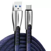 Cable USB Type-C ColorWay (aleación de zinc) 2,4A, 1 m | CW-CBUC012-BL