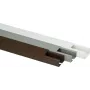 Heidemann 09964 Canaleta de cables (L x An x Al) 2000 x 25 x 40 mm 1 ud. marrón (09964)