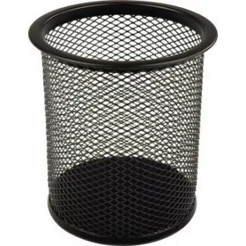 Sujeta bolígrafos Helit H2518195 – acero negro (H2518195)