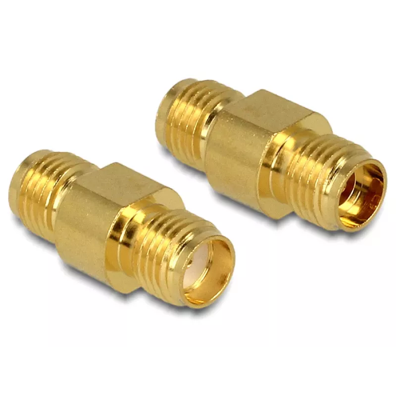 DeLOCK - Adaptador de antena - SMA (H) - SMA (H) (88478)