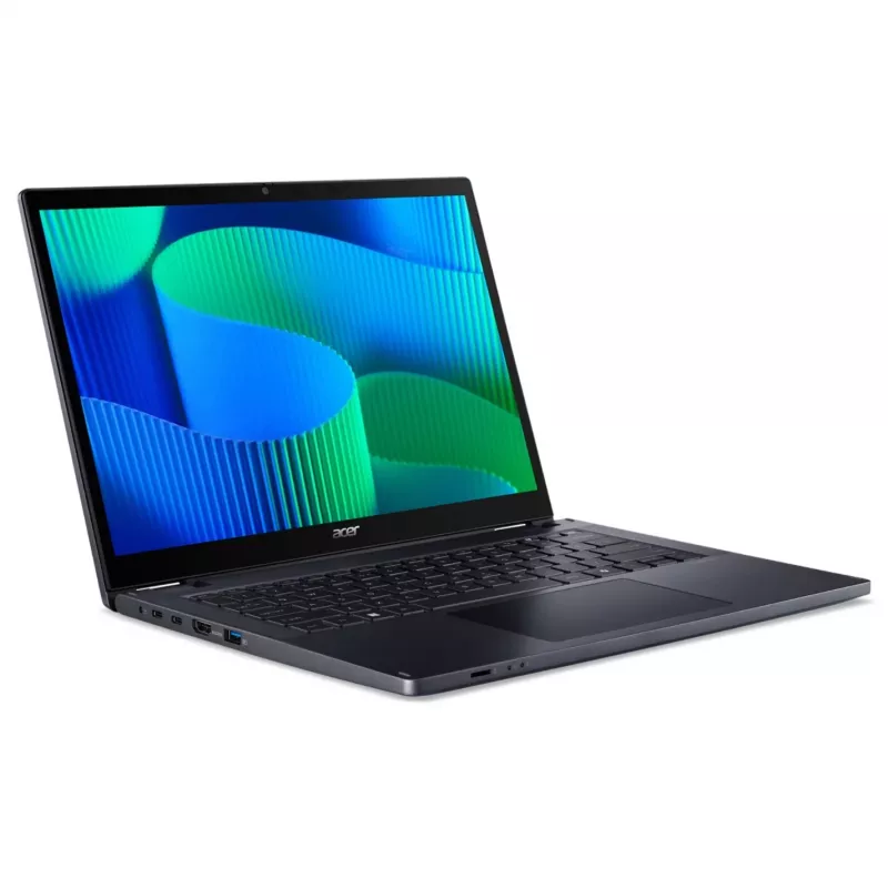 Acer TravelMate P4 Spin 14 TMP414RN-54-TCO - diseño convertible - Intel Core Ultra 5 125U / 1,3 GHz - Win 11 Pro - Intel Graphics - 16 GB RAM - 512 GB SSD NVMe - 35,6 cm (14 pulgadas)
