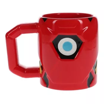 Vaso Paladone Iron Man con forma rojo 0,5L unidad